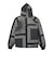 C3-E606　M QUILT PADDED HOODED JKT　ﾌﾞﾗｯｸ　720252-0001