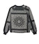C3-E605　M QUILT PADDED CREWNECK JKT　ﾌﾞﾗｯｸ　720251-0001
