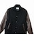 C3-E604　M VARSITY JKT　ﾌﾞﾗｯｸ　720250-0001