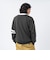 126K7050501　M Swaet Leter Cardigan　BLACK　717842-0002
