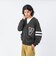 126K7050501　M Swaet Leter Cardigan　BLACK　717842-0002