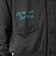 126K7050501　M Swaet Leter Cardigan　BLACK　717842-0002
