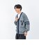 126K7050501　M Swaet Leter Cardigan　GRAY　717842-0001