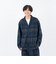 126K1091401　M Cotton Flannel Jacket　BLACKWATCH　717850-0002