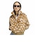 KT2142　W ANIMALPRINT FIREBIRD JACKET　BROWNDESERT　715757-0001
