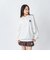 126K3040401　W TAKE A STAND POLO SWT　OFF WHITE　717831-0001