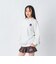 126K3040401　W TAKE A STAND POLO SWT　OFF WHITE　717831-0001