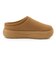 FU0106327217　PUFFER PLATFORM MULE LJ　*Brown/Yellow　721010-0001