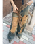 ハイダメージワイドデニムパンツ