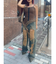 ハイダメージワイドデニムパンツ