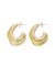 COLOR SHELL HOOPピアス