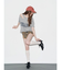 ハイダメージデニムショートパンツ