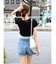 BASICシンプルショートTシャツ
