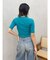 ロゴワンポイントニットトップス