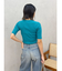 ロゴワンポイントニットトップス