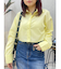 BASICクロップドカラーシャツ