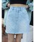 ラインストーンデニムスカート