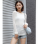 バックオープンニットワンピース