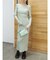 【RUNWAY channel限定】バックオープンボーダーロングワンピース