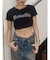 スタッズグラフィックショートTシャツ