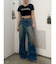 スタッズグラフィックショートTシャツ