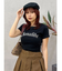 スタッズグラフィックショートTシャツ