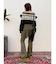 レイヤードフレアパンツ