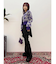 レイヤードフレアパンツ