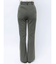 リブフレアパンツ