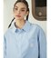 SUNNYモチーフストライプオーバーサイズシャツ