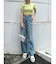 ラインストーンコンパクトTシャツ