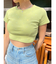 ラインストーンコンパクトTシャツ
