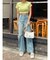 ラインストーンコンパクトTシャツ