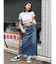 ラインストーンコンパクトTシャツ