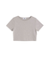 ラインストーンコンパクトTシャツ