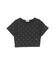 ラインストーンコンパクトTシャツ