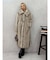 フェイクファーロングコート