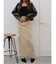カットオフロングスカート