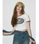 リンガーグラフィックショートTシャツ