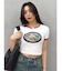 リンガーグラフィックショートTシャツ