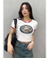 リンガーグラフィックショートTシャツ
