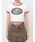リンガーグラフィックショートTシャツ