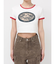 リンガーグラフィックショートTシャツ