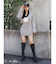 リブニットミニスカート【セットアップ着用可能】