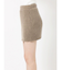 リブニットミニスカート【セットアップ着用可能】