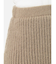 リブニットミニスカート【セットアップ着用可能】