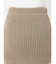 リブニットミニスカート【セットアップ着用可能】