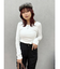 【WEB限定】バックオープンリブトップス