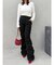 【WEB限定】バックオープンリブトップス