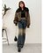 【WEB限定】バックオープンリブトップス